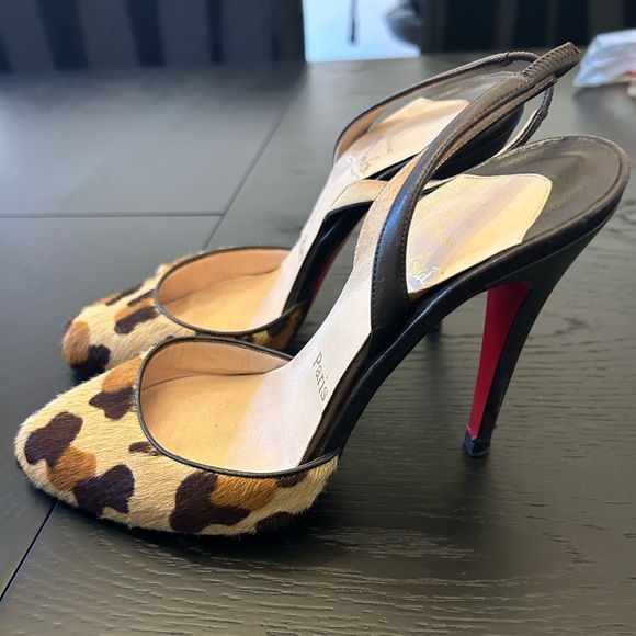 37 1/2 Christian Louboutin Heels - Picture 1 of 5
